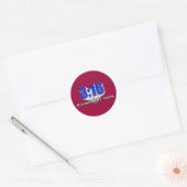 Aantallen van Hoop 3:16 Ronde Sticker (Envelop)