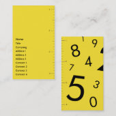 Aantallen - Zaken Visitekaartje (Voorkant / Achterkant)