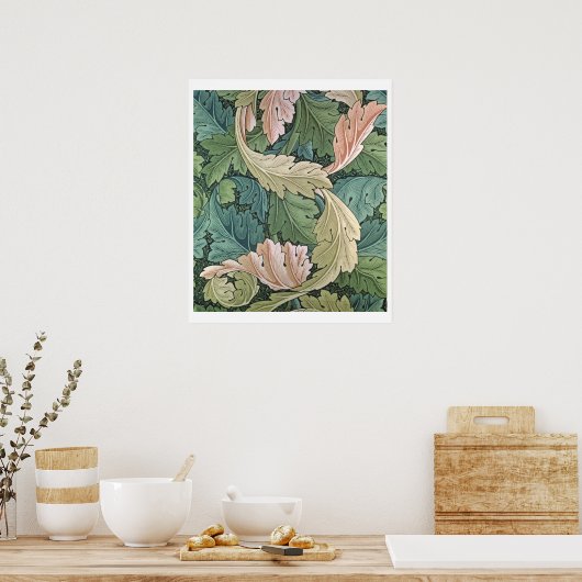 "Aantanthus" mapparaat, 1875 Poster (Keuken)