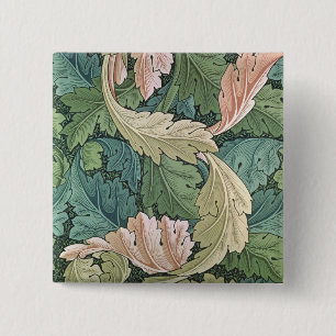 "Aantanthus" mapparaat, 1875 Vierkante Button 5,1 Cm