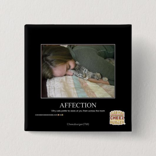 Aantasting Vierkante Button 5,1 Cm (Voorkant)