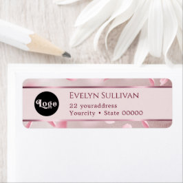 Aantekenflesjes voor folie logo retournering label