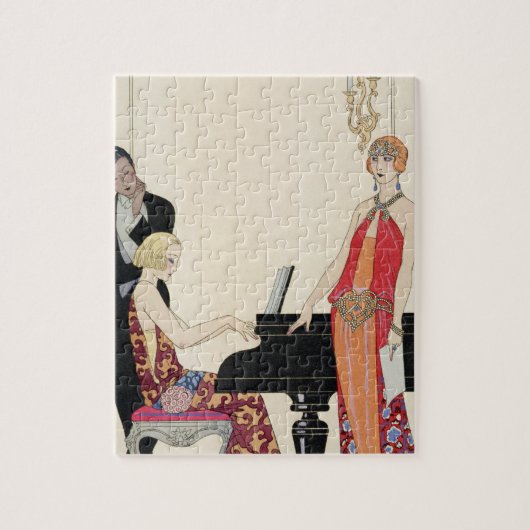 Aantekening, afbeelding voor "Gazette du Bon Ton" Legpuzzel (Verticaal)