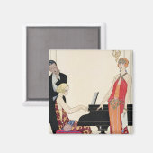 Aantekening, afbeelding voor "Gazette du Bon Ton" Magneet (Voorkant / Achterkant)