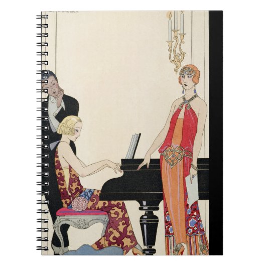 Aantekening, afbeelding voor "Gazette du Bon Ton" Notitieboek (Voorkant)