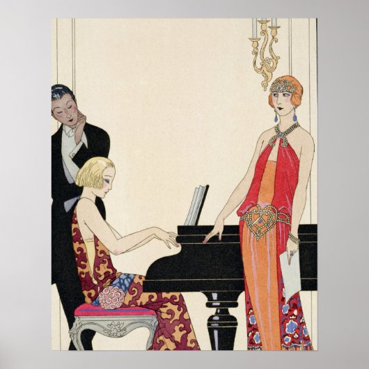 Aantekening, afbeelding voor "Gazette du Bon Ton" Poster (Voorkant)