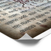 Aantekening van de oude 18x24 poster (Hoek)