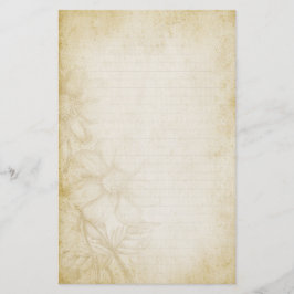 Aantekening van hout briefpapier