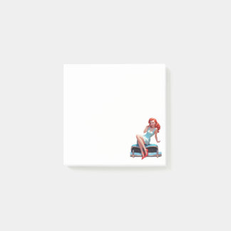 Aantekeningen bij Pin-Up Girl Post-it® Notes