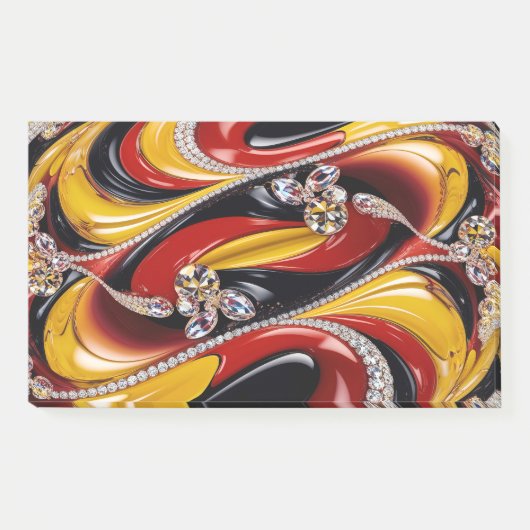 Aantekeningen met Belgische kleuren Post-it® Notes (Voorkant)