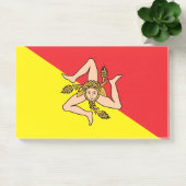 Aantekeningen met de vlag van Sicilië Post-it® Notes (Kantoor)