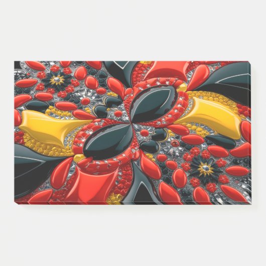 Aantekeningen met Duitsland Kleuren Post-it® Notes (Voorkant)