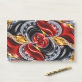 Aantekeningen met Duitsland Kleuren Post-it® Notes (Op bureau)