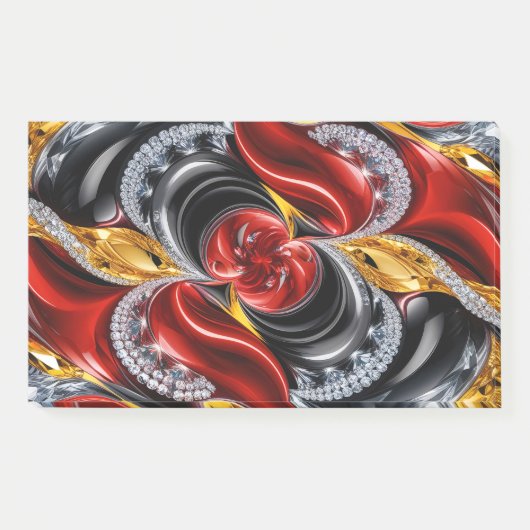 Aantekeningen met Duitsland Kleuren Post-it® Notes (Voorkant)