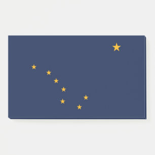 Aantekeningen met vlag van Alaska, VS Post-it® Notes