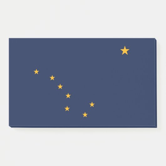 Aantekeningen met vlag van Alaska, VS Post-it® Notes (Voorkant)