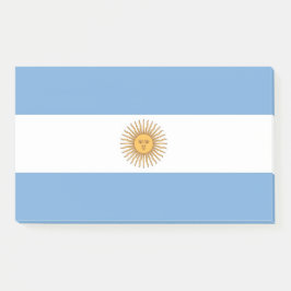 Aantekeningen met vlag van Argentinië Post-it® Notes