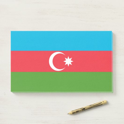 Aantekeningen met vlag van Azerbeidzjan Post-it® Notes