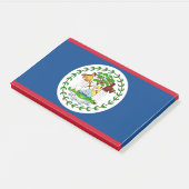 Aantekeningen met vlag van Belize Post-it® Notes (Schuin)