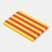 Aantekeningen met vlag van Catalonië Post-it® Notes (Schuin)