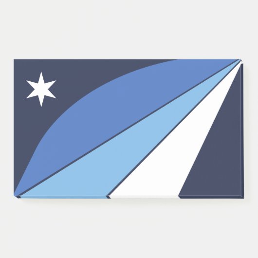 Aantekeningen met vlag van Columbia, SC Post-it® Notes (Voorkant)