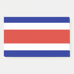 Aantekeningen met vlag van Costa Rica Post-it® Notes
