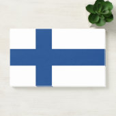 Aantekeningen met vlag van Finland Post-it® Notes (Kantoor)