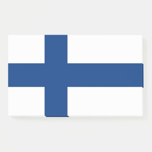 Aantekeningen met vlag van Finland Post-it® Notes (Voorkant)