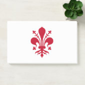 Aantekeningen met vlag van Florence, Toscane, Ital Post-it® Notes (Kantoor)