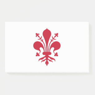 Aantekeningen met vlag van Florence, Toscane, Ital Post-it® Notes