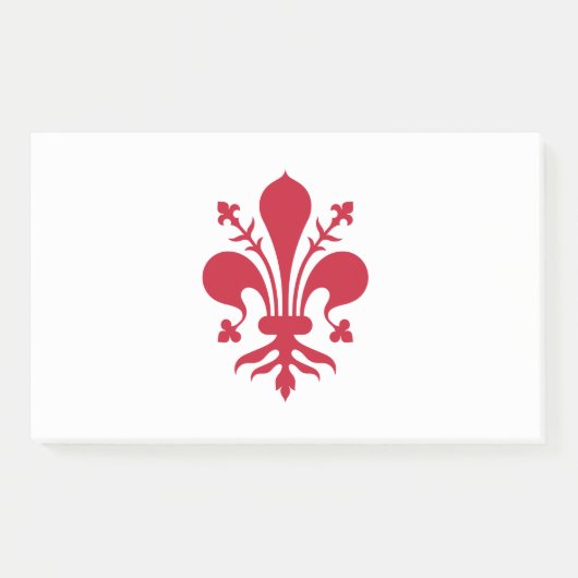 Aantekeningen met vlag van Florence, Toscane, Ital Post-it® Notes (Voorkant)