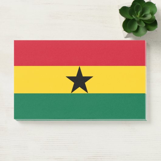 Aantekeningen met vlag van Ghana Post-it® Notes (Kantoor)
