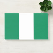 Aantekeningen met vlag van Nigeria Post-it® Notes (Kantoor)