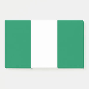 Aantekeningen met vlag van Nigeria Post-it® Notes