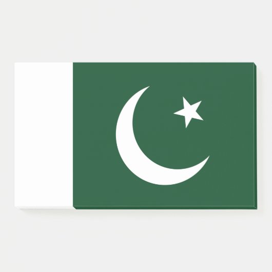 Aantekeningen met vlag van Pakistan Post-it® Notes (Voorkant)