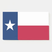 Aantekeningen met vlag van Texas, VS Post-it® Notes (Voorkant)
