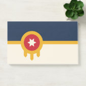 Aantekeningen met vlag van Tulsa, Oklahoma Post-it® Notes (Kantoor)