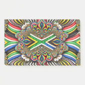 Aantekeningen met Zuid-Afrikaanse kleuren Post-it® Notes (Voorkant)