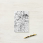 Aantekeningen op het bangpatroon post-it® notes (Op bureau)