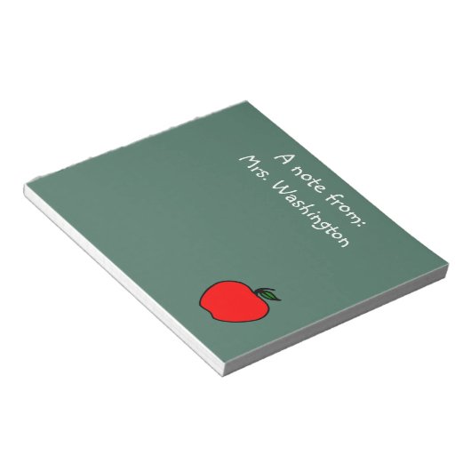 Aantekeningen op het Chalkboard-Notitieblok van sc Notitieblok (Schuin)