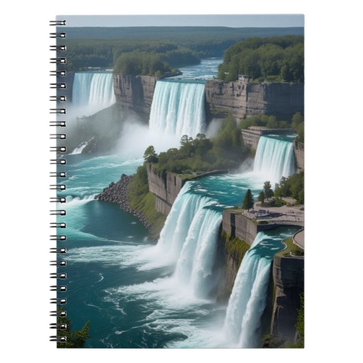 Aantekeningen van de Herfsten - Niagara Panorama J Notitieboek (Voorkant)