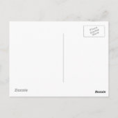 Aantrekkactische politie briefkaart (Achterkant)