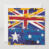 Aantrekkelijk Australië Feestdagenkaart (Voorkant)