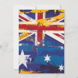 Aantrekkelijk Australië Feestdagenkaart