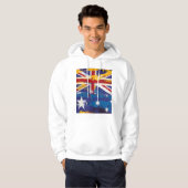 Aantrekkelijk Australië Hoodie (Voorkant volledig)