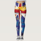 Aantrekkelijk Australië Leggings (Voorkant)