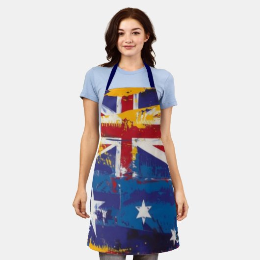 Aantrekkelijk Australië Schort (Gedragen)