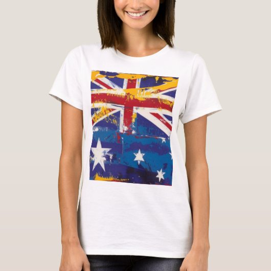 Aantrekkelijk Australië T-shirt (Voorkant)