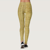 Aantrekkelijk bamboe ambachtelijk ontwerp leggings (Achterkant)