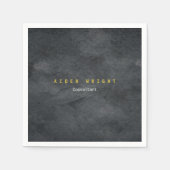 Aantrekkelijk grijs gouden kleuren Modern minimali Servet (Voorkant)